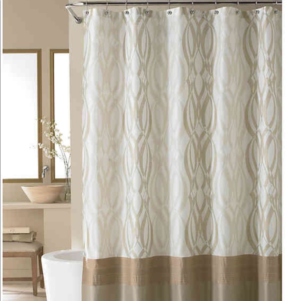 Nicole Miller Golden Hour Shower Curtain